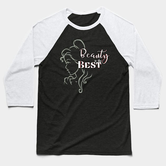 Beauty and the ... Baseball T-Shirt by On Pitch Performing Arts